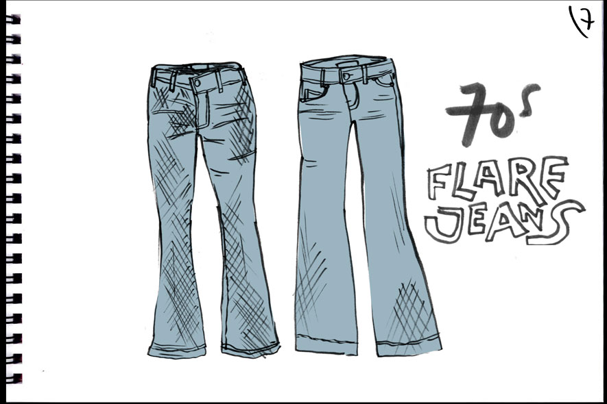 7.FLAREJEANS