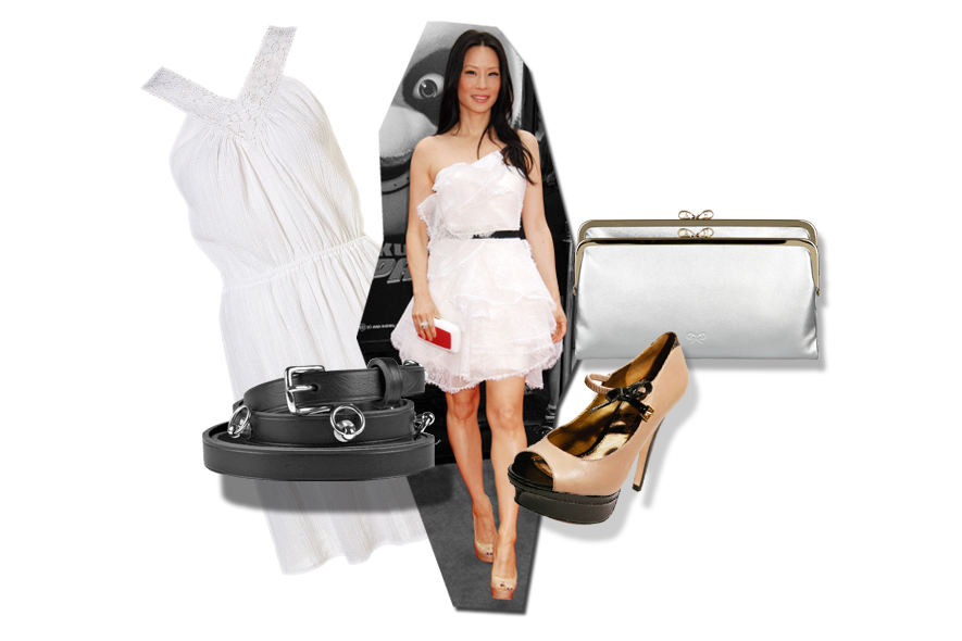 Get the look: pizzo come Lucy Liu