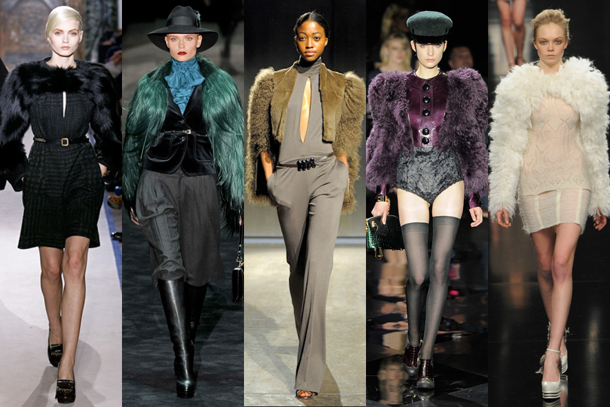 maniche di pelliccia nelle sfilate A/I 2011-12