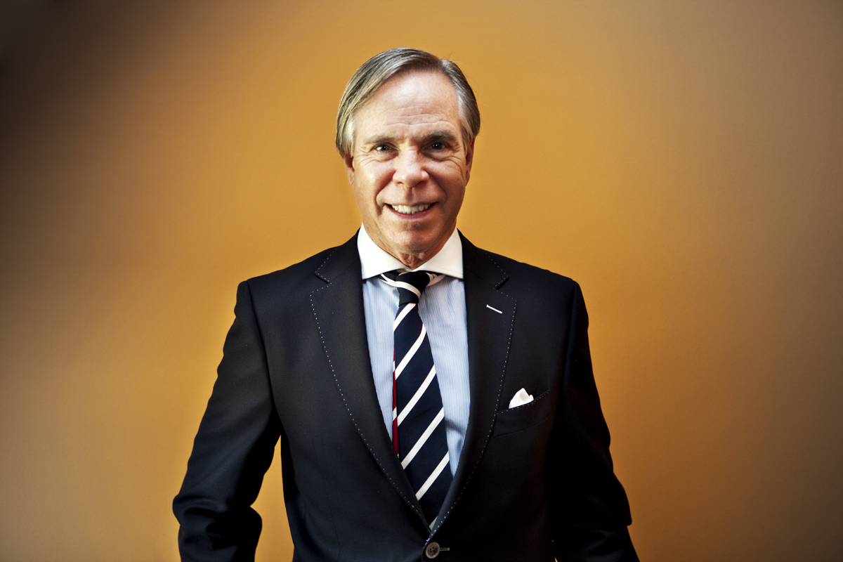 La conferenza “preppy” di Tommy Hilfiger