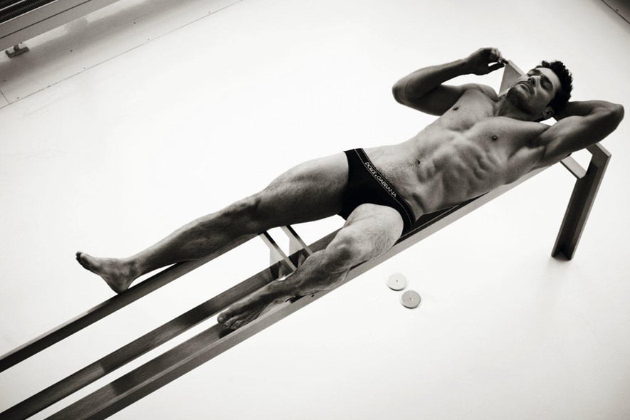 David Gandy, le immagini esclusive del libro fotografico con Dolce&Gabbana