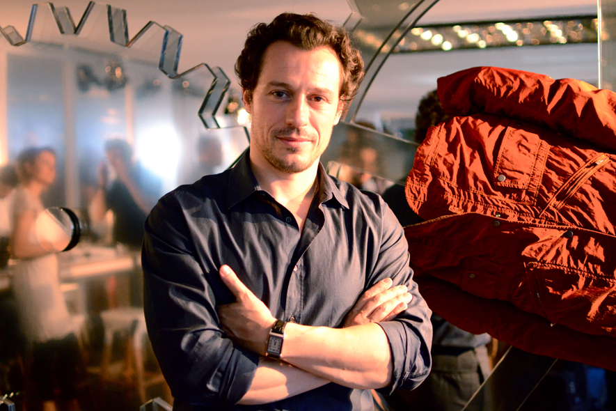 Stefano Accorsi: al Pitti per C.P. Company e Jaeger LeCoultre