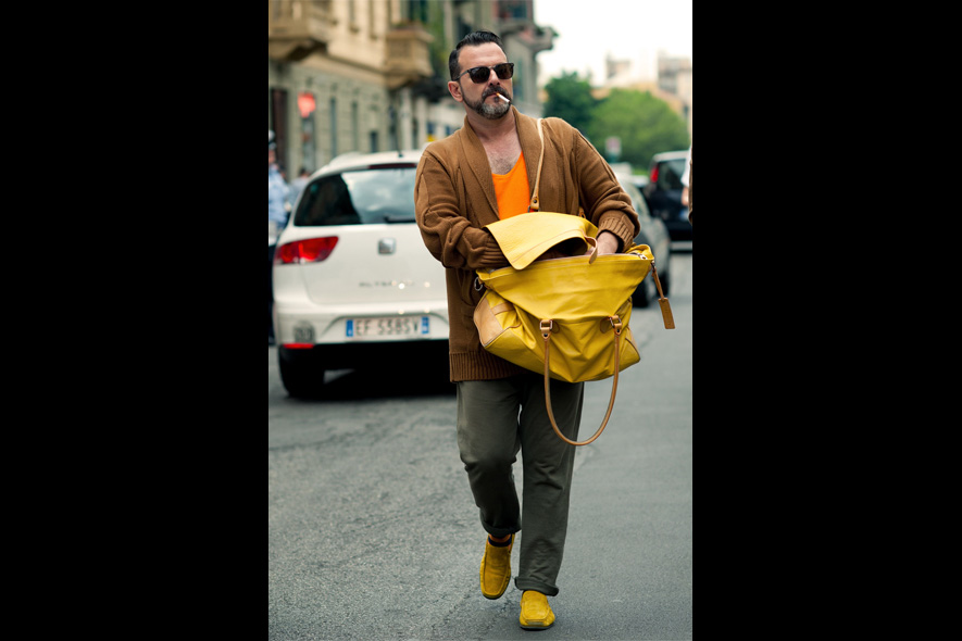 Streetstyle Milano Moda Uomo