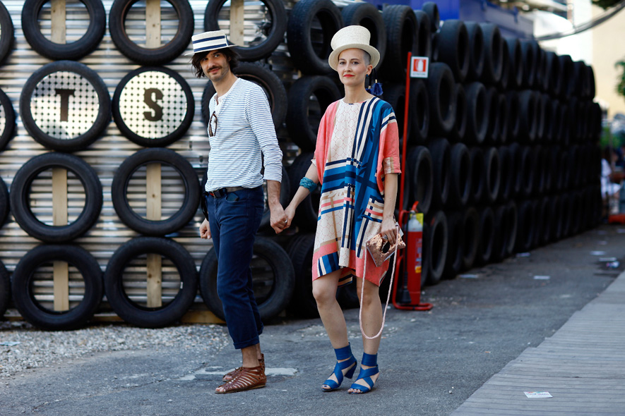 Ilaria Cornacchini and Luca Abbadati