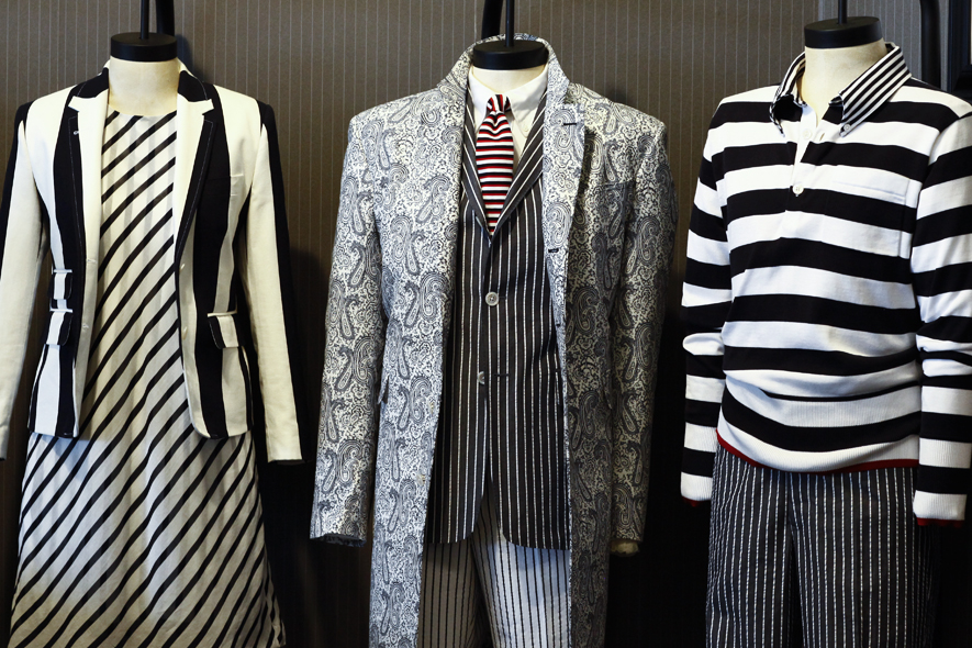 Black Fleece Collection by Brooks Brothers: tutti in riga