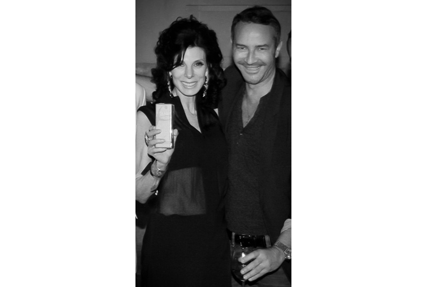 Launch party Paris Susan and Marcel Marongiu, artistic director at Guy Laroche