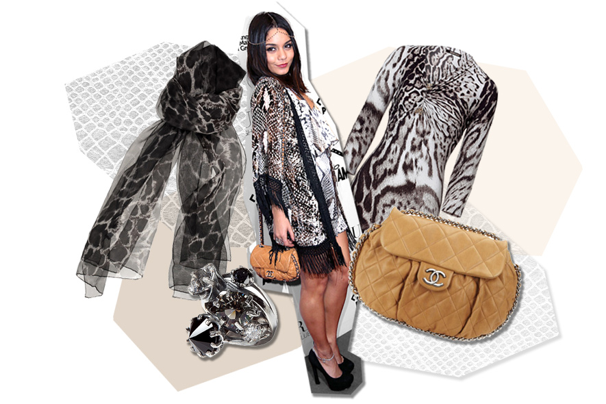 Get the look: Animalier come Vanessa Hudgens
