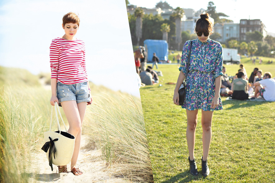 Country girls: fashion blogger in campagna