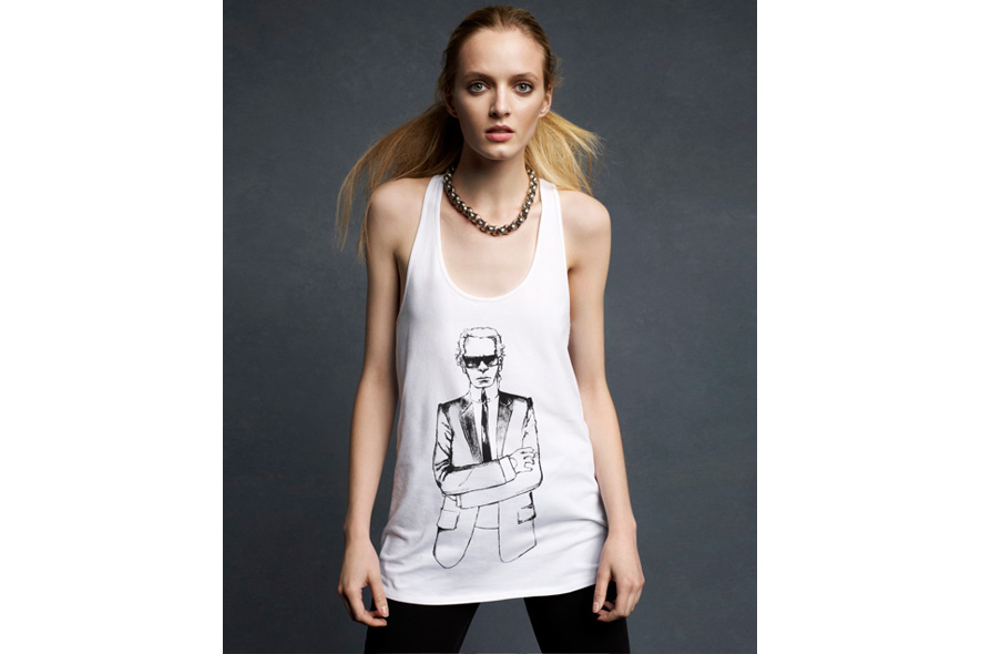 Karl Lagerfeld for Impulse only at Macys Tank 491