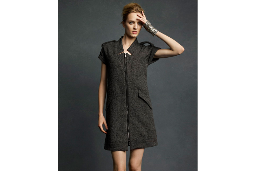 Karl Lagerfeld for Impulse only at Macys Tweed Dress 1291