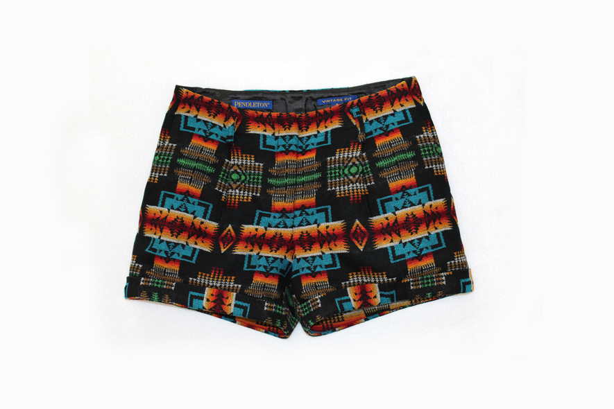 TH497 15658 Chief Joseph Blk Turquoise Juniper Short