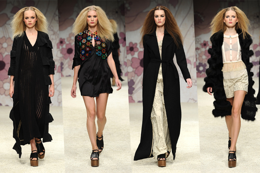 Kristina Ti P/E 2012: viaggio tra folk e romanticismo
