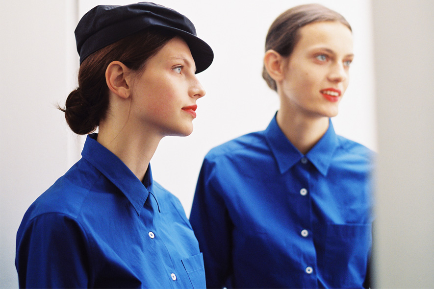 Margaret Howell: il backstage della sfilata