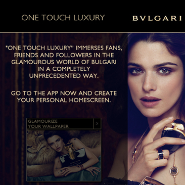 Bulgari personalizza il vostro desktop