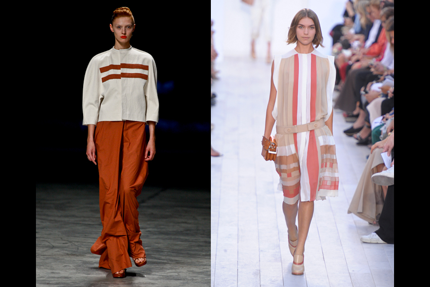 Moda Anteprima P/E 2012: Caramel Color Blocking