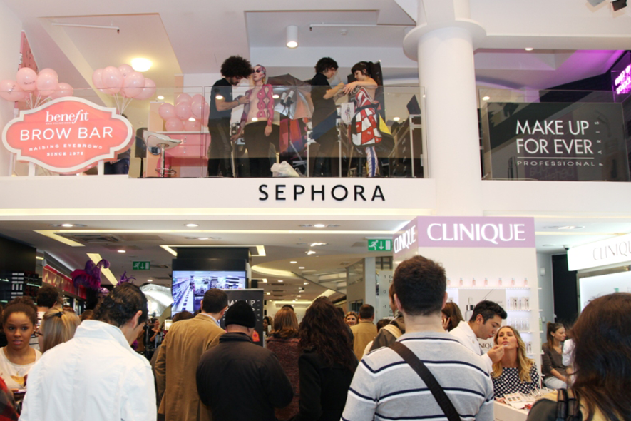Lo shop in shop di Sephora