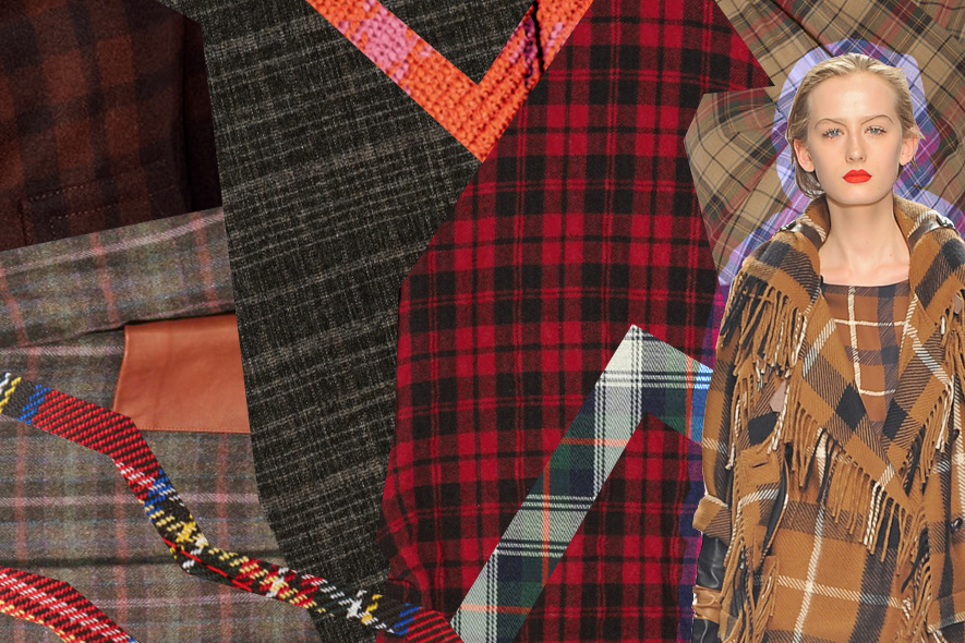 Tendenza: lady in tartan
