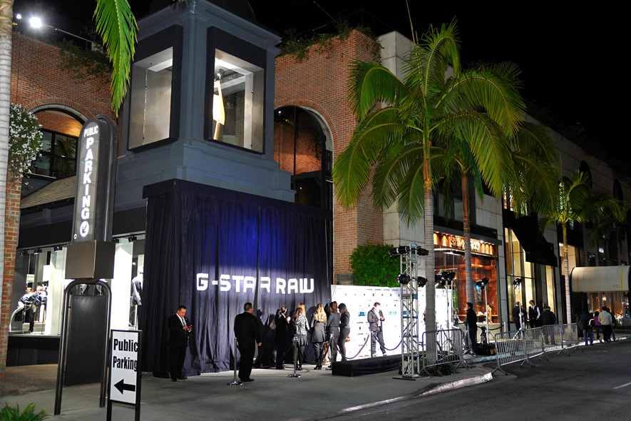G Star Raw apre in Rodeo Drive