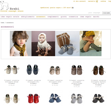 Brebì,il baby concept store