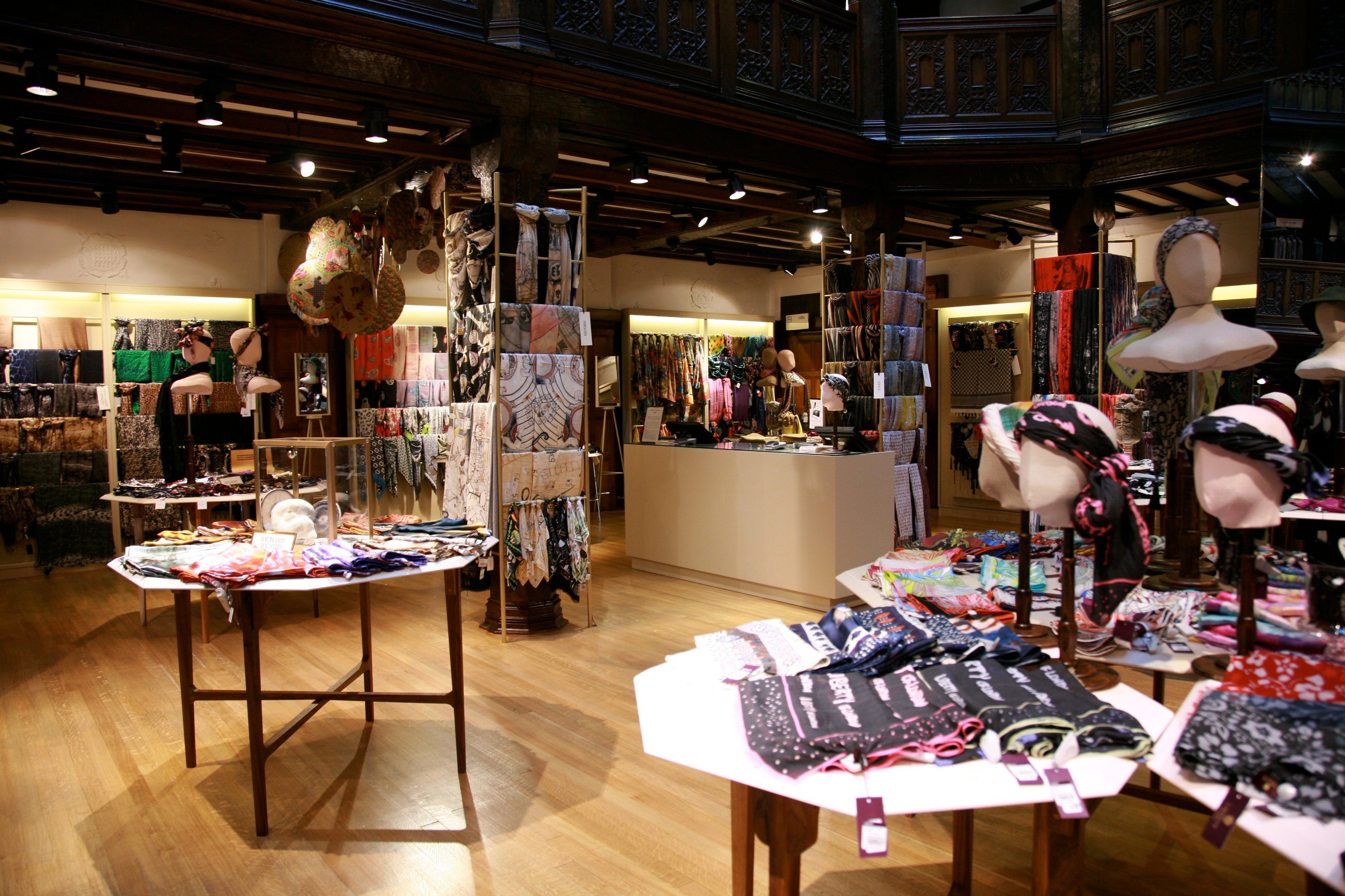 LIBERTY LONDON SCARF ROOM