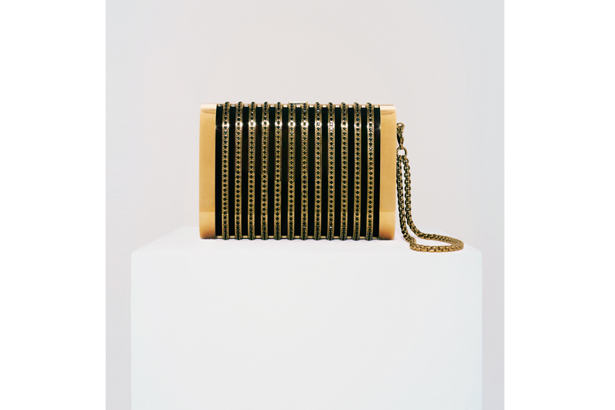 Stark clutch deco oro nero