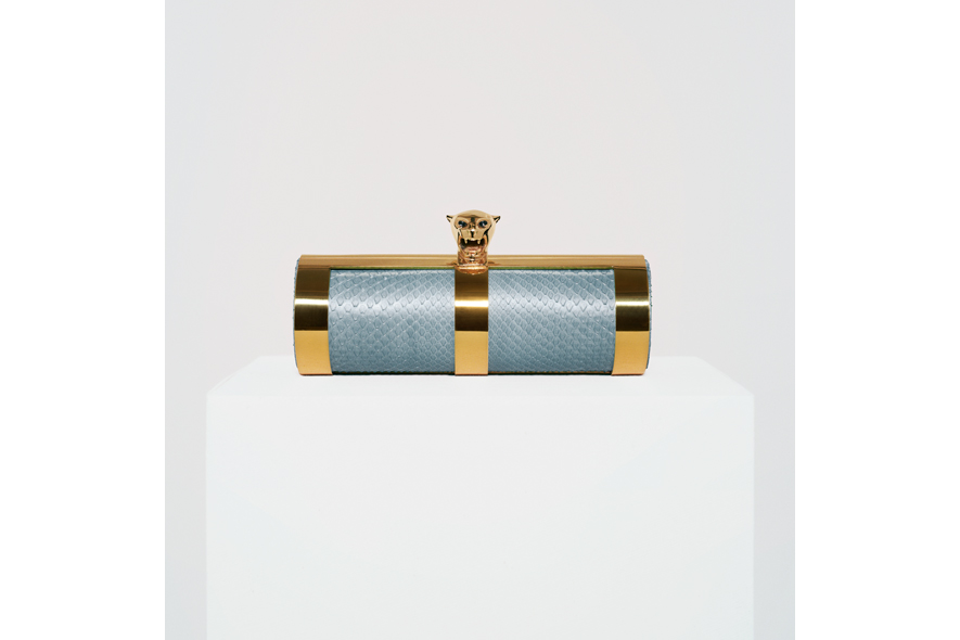 Stark clutch pantera azzurro