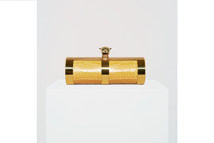 Stark clutch pantera giallo