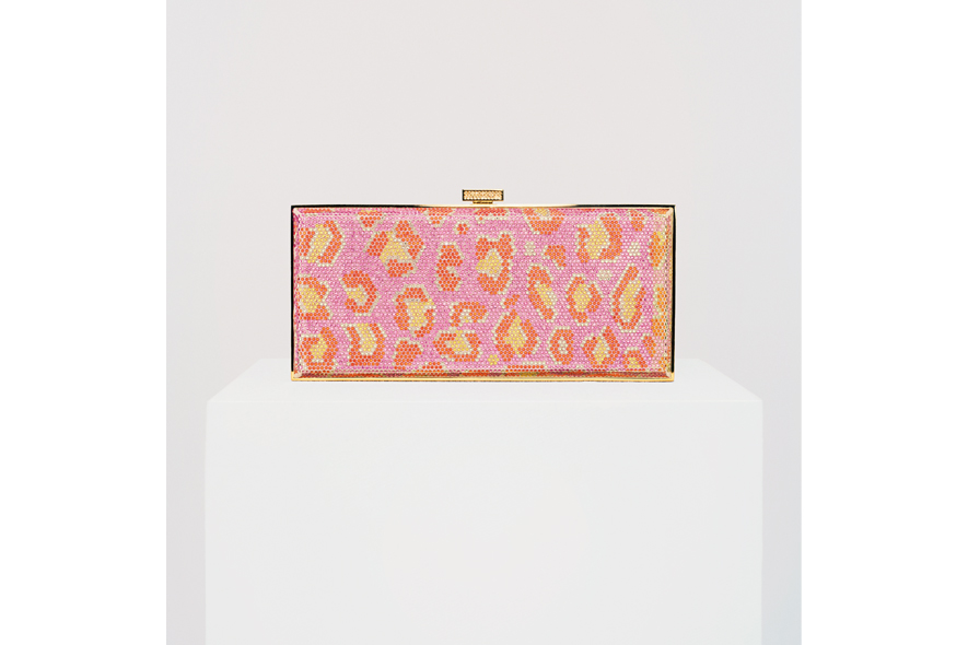 Stark clutch scatola swarovski