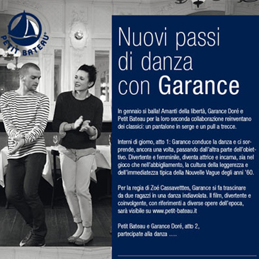 Petit Bateau e Garance atto secondo