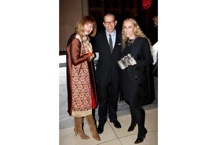 anna wintour jonathan newhouse & franca sozzani