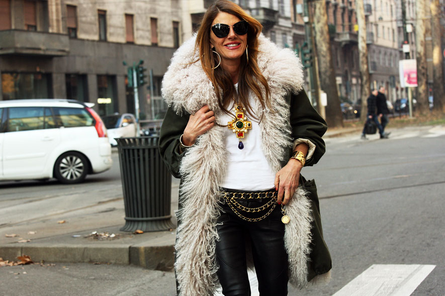 Milano Moda Uomo Street Style: 14 gennaio