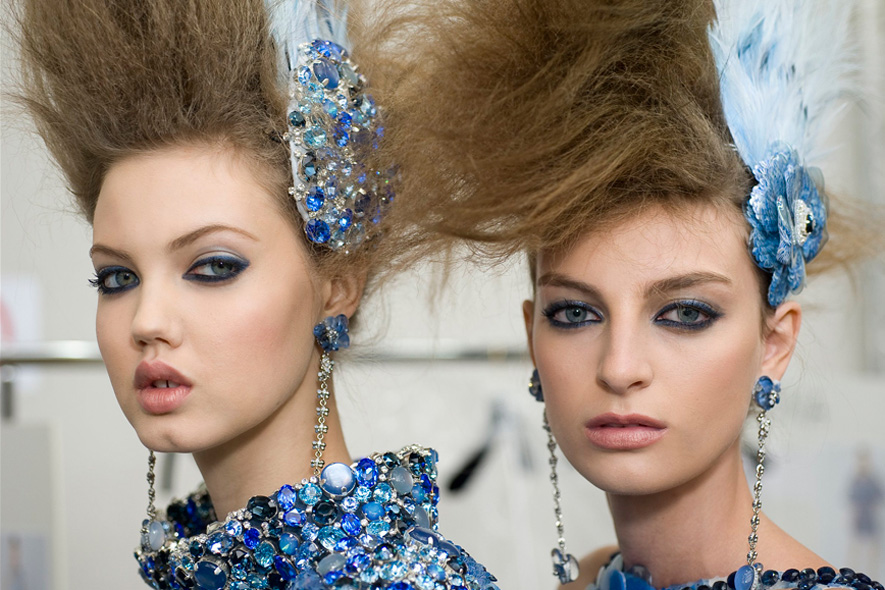 Chanel makeup haute couture ss2012