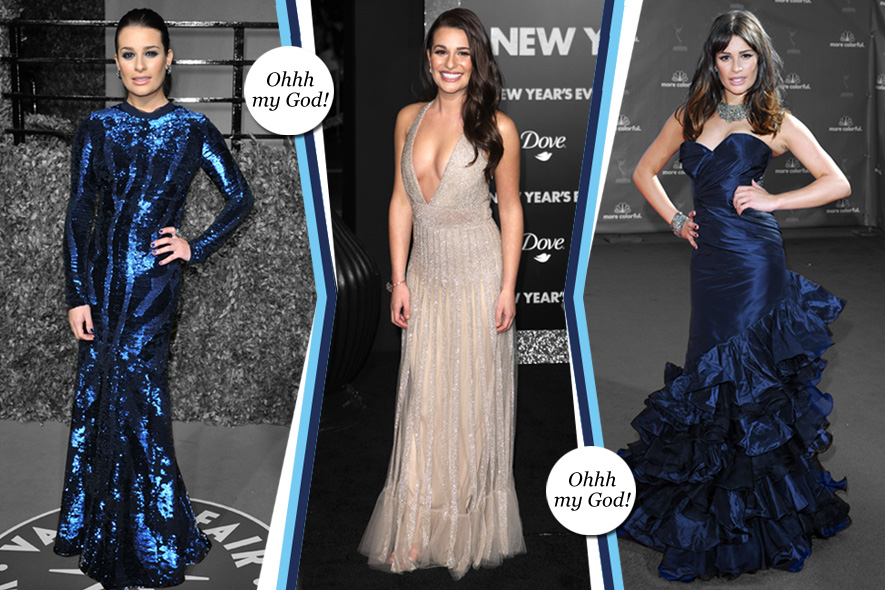 Lea Michele e i suoi problemi di look