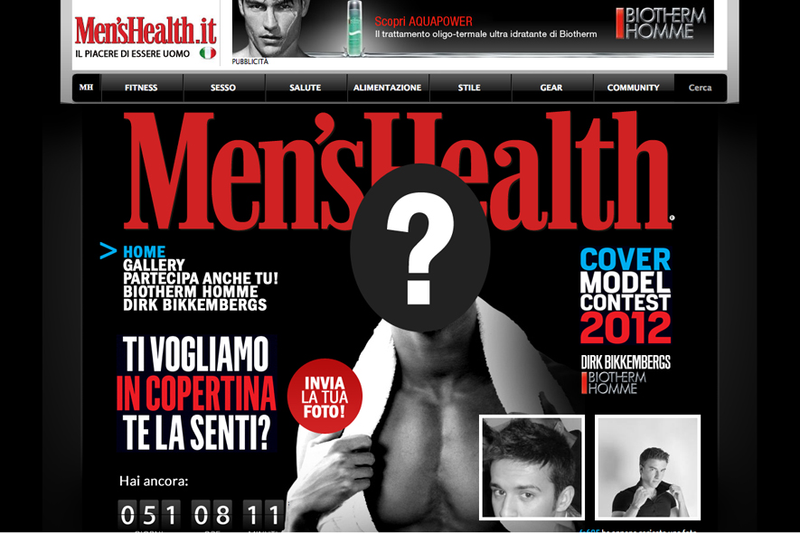 MEN’S HEALTH: ALLA RICERCA DEL “COVER-MAN”