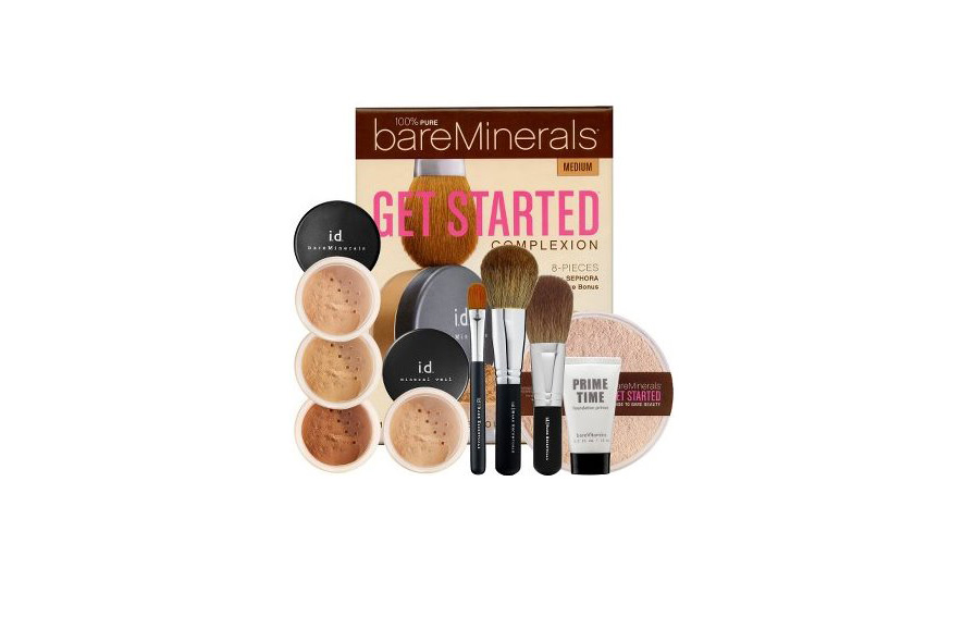 Dedicato alle neofite: tutto il necessario per realizzare un perfetto make-up viso con il kit Get Started by bareMinerals