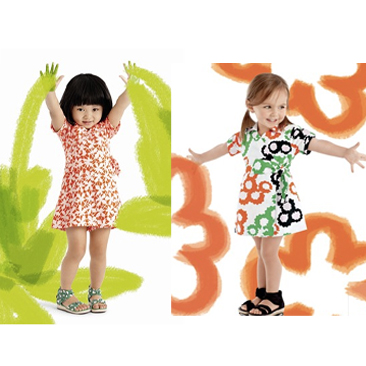 Diane Von Furstenberg e la collezione per Gap baby