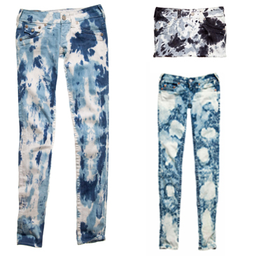 Il tie e dye secondo True Religion