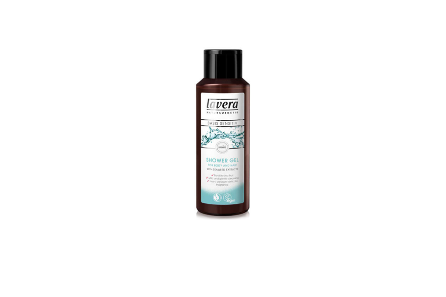 Lascia una sensazione di freschezza la Lavera Basis 2 in 1 Hair & Body Wash