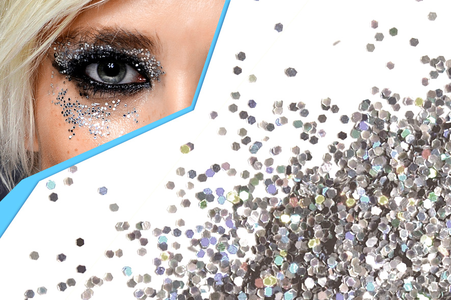 Make up glitter il trucco che illumina