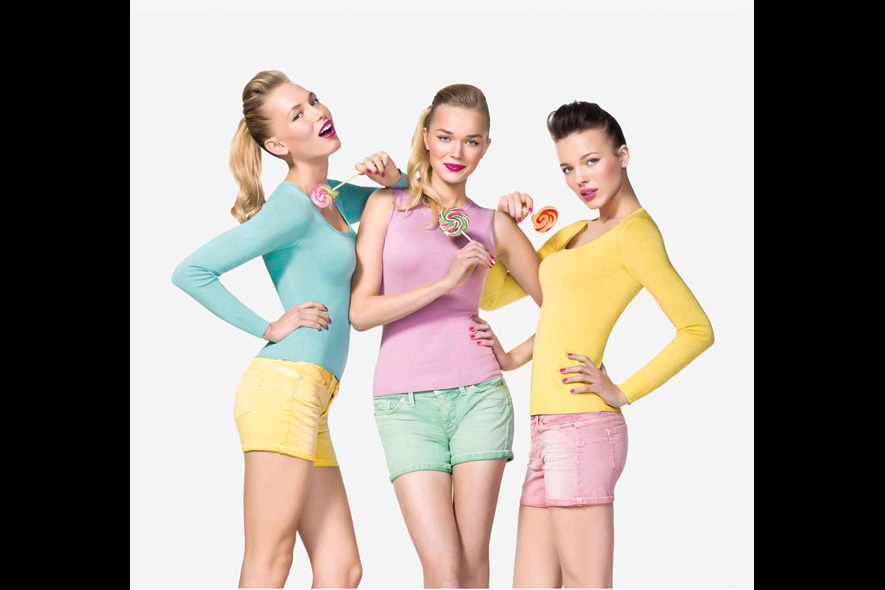 Benetton P/E 2012: la collezione “Pin up!”