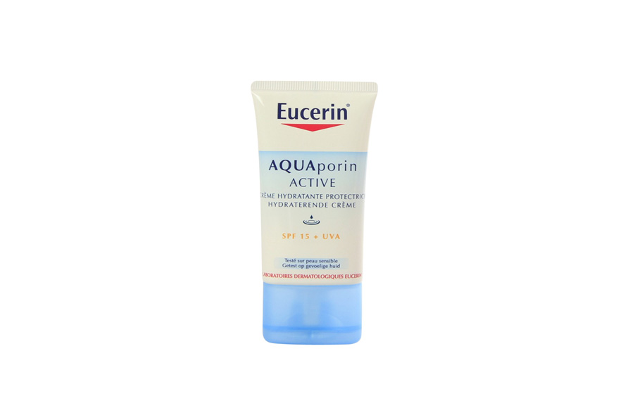 Aquaporin Active FP15 di Eucerin è una crema viso con glucoglicerolo