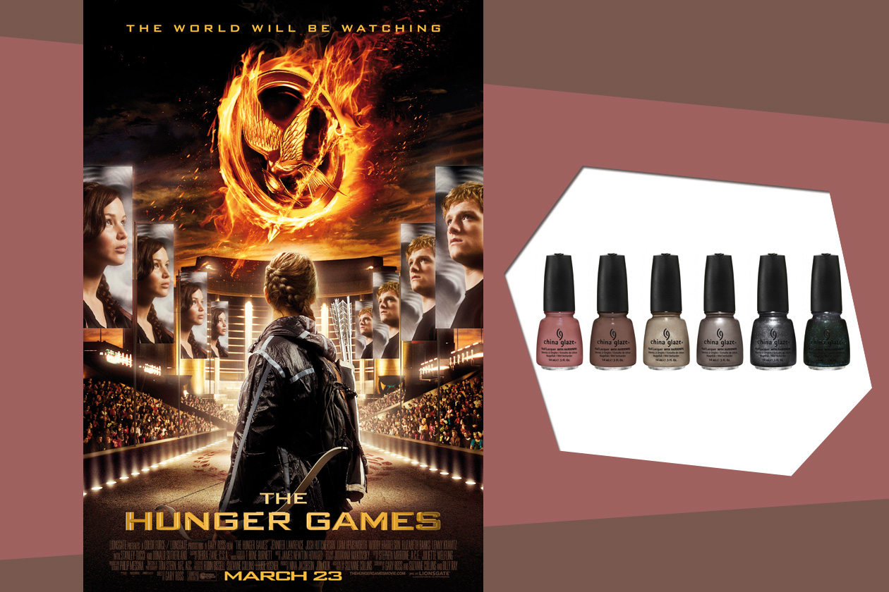 Capitol colours: dodici nuance vibranti dedicate al film The Hunger Games