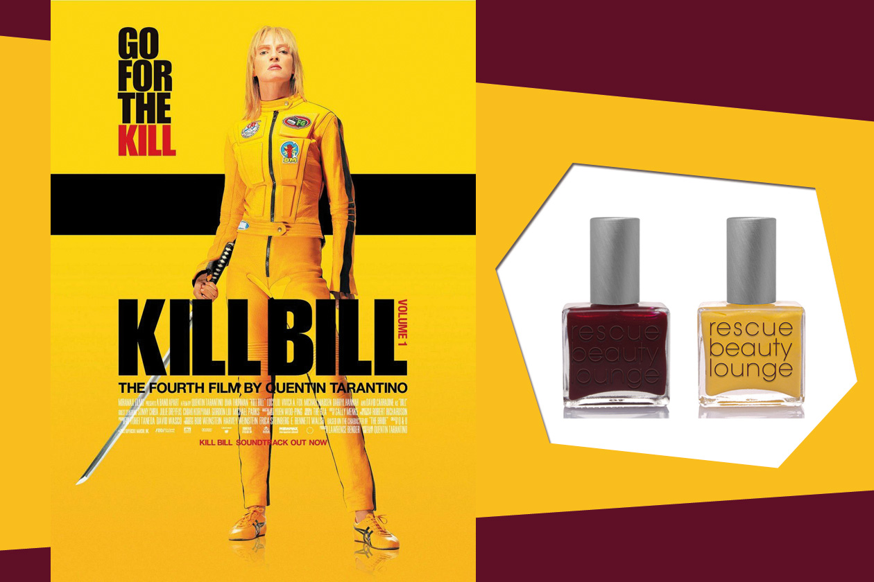 Gli smalti di Rescue Beauty Lounge sono ispirati ai colori della locandina di Kill Bill Volume I