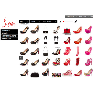 Louboutin apre l’e-shop europeo