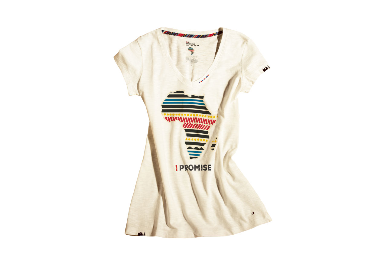 T-shirt African Continent Tommy Hilfiger