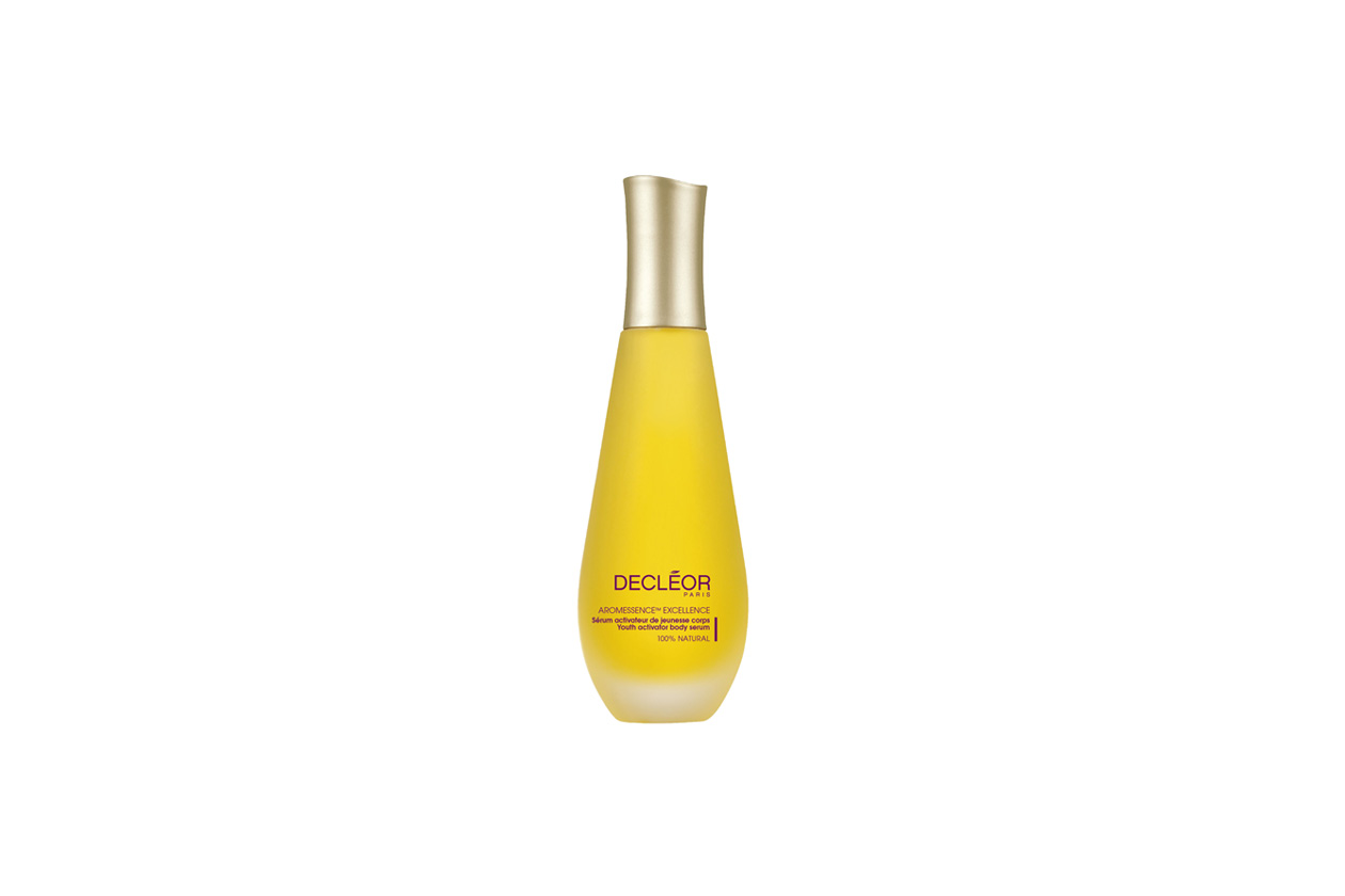 Un vero e proprio elixir per il corpo, l’Aromessence™ Excellence – Sérum Activateur de Jeunesse Corps di Decléor