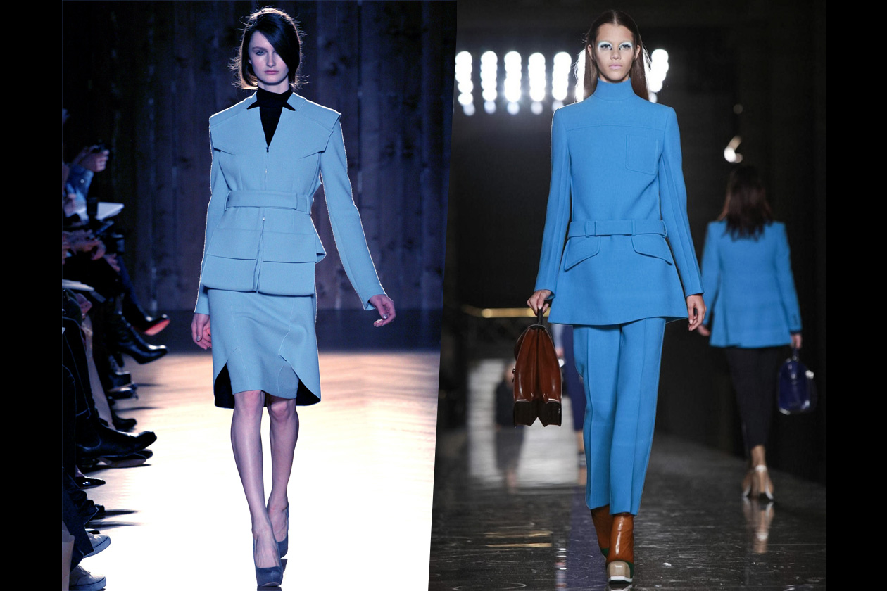 Anteprima A/I 2012-13: Tailleur Azzurri