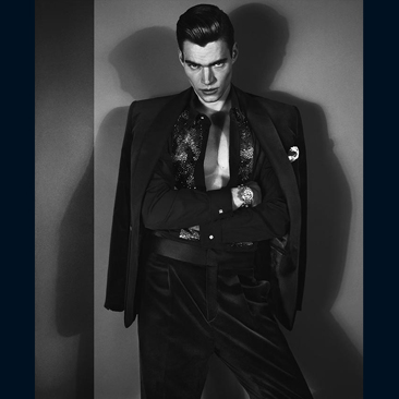 01A Versace Men’s FW 2012 Philipp Schmidt Model