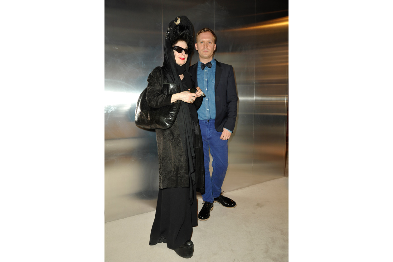 Diane Pernet and Thomas Persson