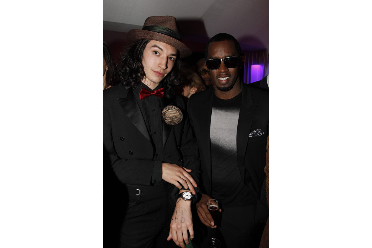 Ezra Miller Sean Combs